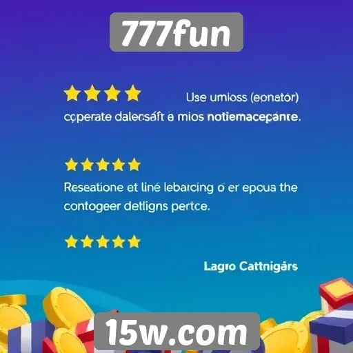 Avaliações de usuários sobre a experiência no 777fun