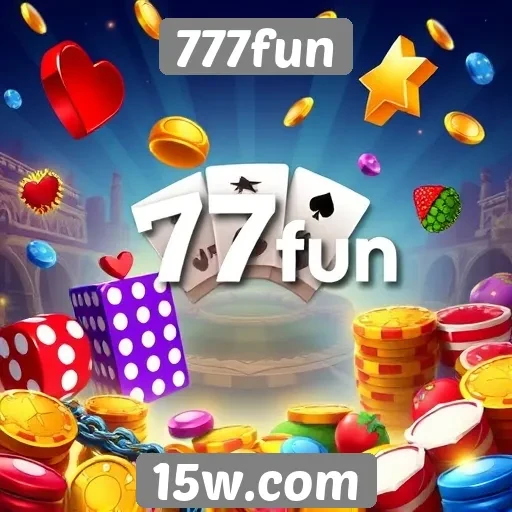 Variedade de jogos disponíveis no 777fun